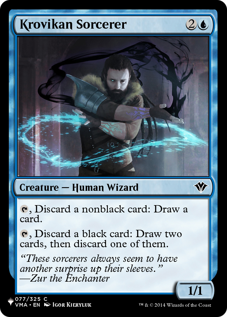 Krovikan Sorcerer [The List] | Deep Dive Games St. Marys