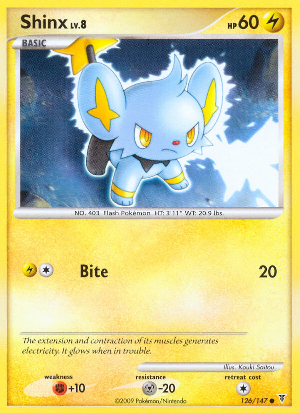 Shinx (126/147) [Platinum: Supreme Victors] | Deep Dive Games St. Marys