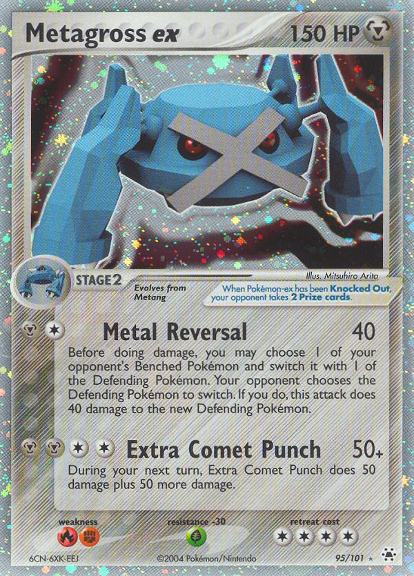 Metagross ex (95/101) [EX: Hidden Legends] | Deep Dive Games St. Marys