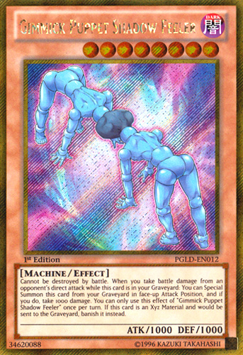 Gimmick Puppet Shadow Feeler [PGLD-EN012] Gold Secret Rare | Deep Dive Games St. Marys