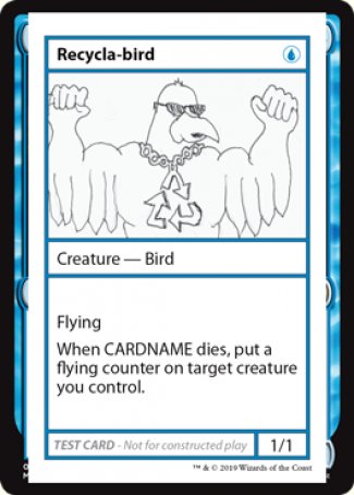 Recycla-bird (2021 Edition) [Mystery Booster Playtest Cards] | Deep Dive Games St. Marys