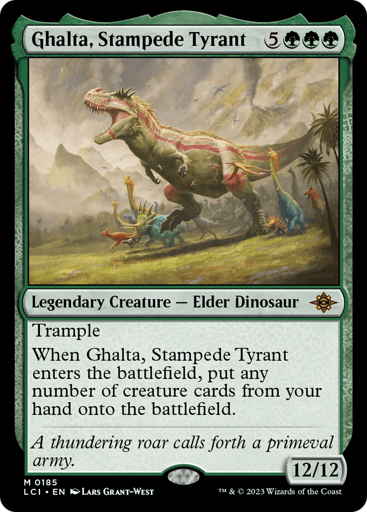 Ghalta, Stampede Tyrant [The Lost Caverns of Ixalan] | Deep Dive Games St. Marys