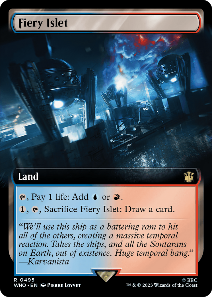 Fiery Islet (Extended Art) [Doctor Who] | Deep Dive Games St. Marys