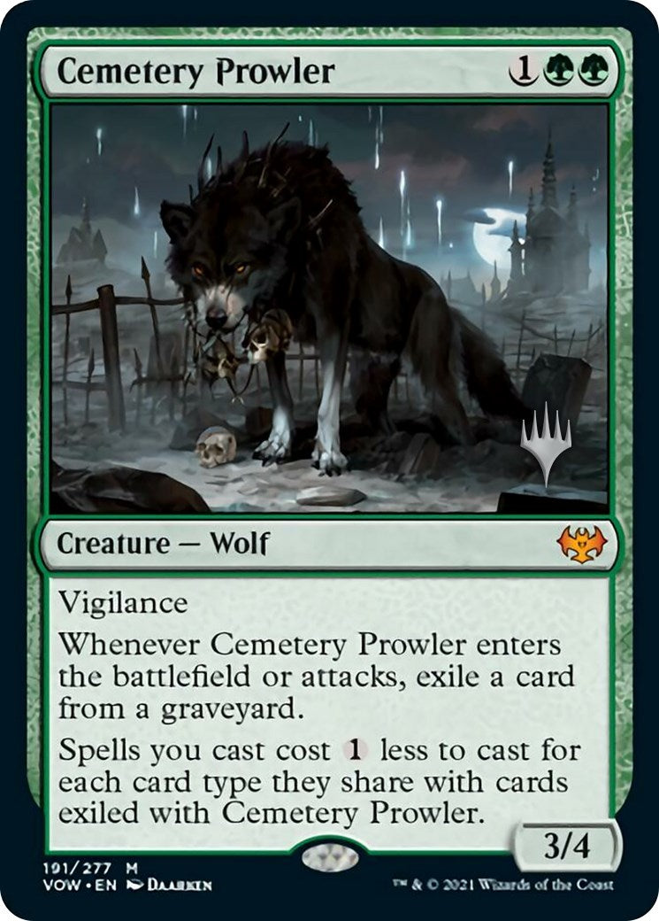 Cemetery Prowler (Promo Pack) [Aetherdrift Promos] | Deep Dive Games St. Marys
