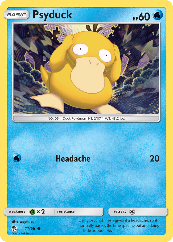 Psyduck (11/68) [Sun & Moon: Hidden Fates] | Deep Dive Games St. Marys