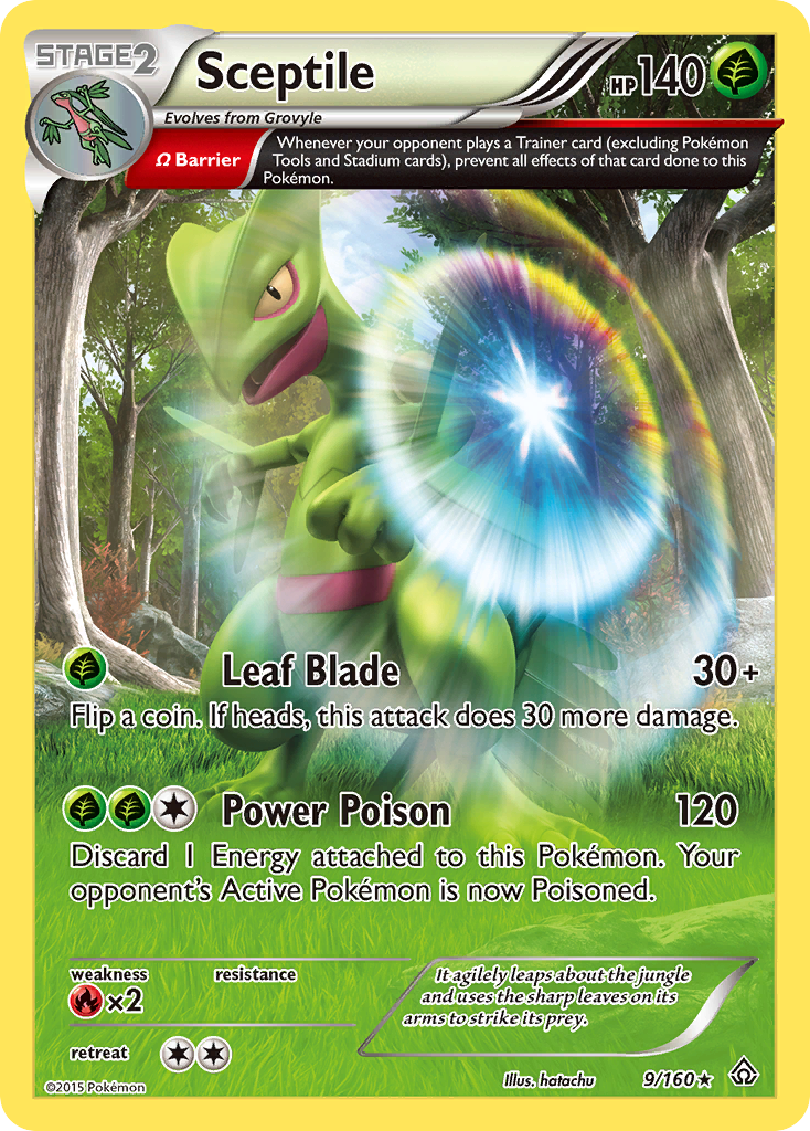 Sceptile (9/160) [XY: Primal Clash] | Deep Dive Games St. Marys