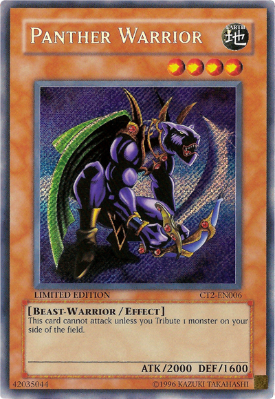 Panther Warrior [CT2-EN006] Secret Rare | Deep Dive Games St. Marys