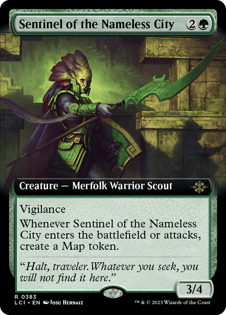 Sentinel of the Nameless City (Extended Art) [The Lost Caverns of Ixalan] | Deep Dive Games St. Marys