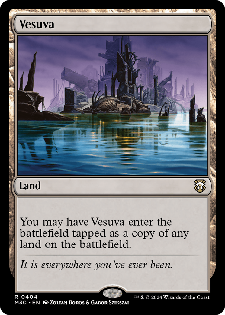 Vesuva (Ripple Foil) [Modern Horizons 3 Commander] | Deep Dive Games St. Marys