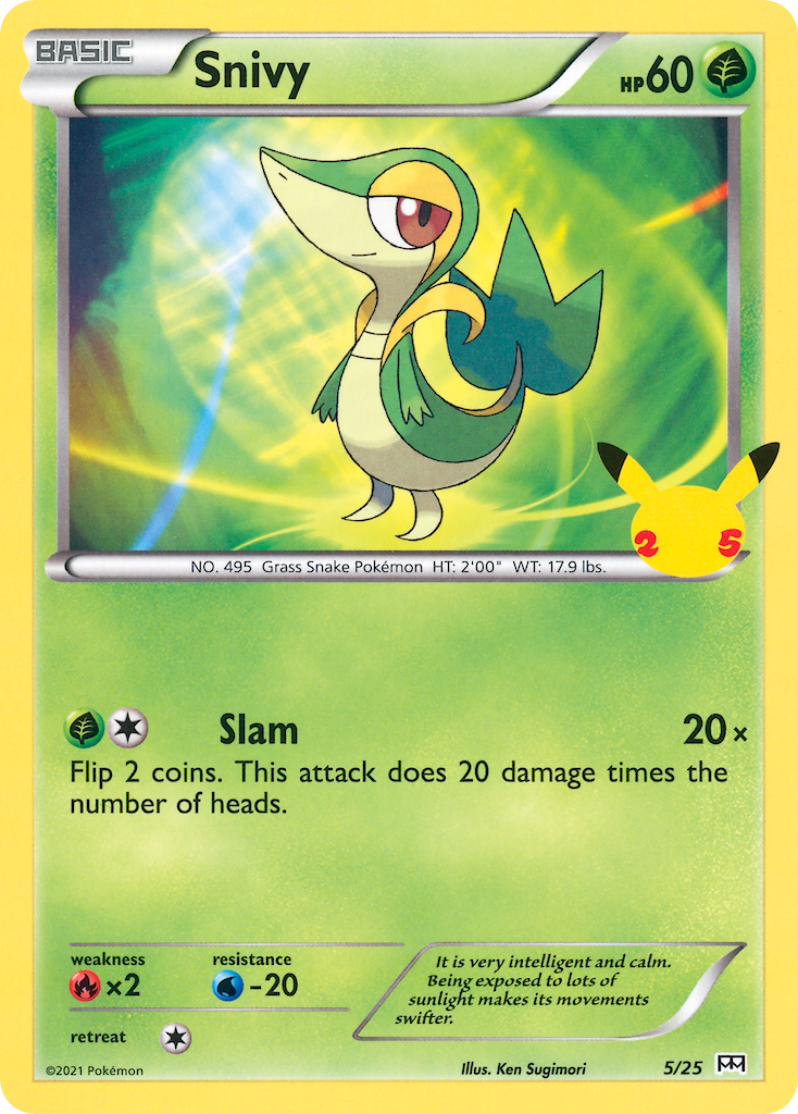 Snivy (5/25) [McDonald's 25th Anniversary] | Deep Dive Games St. Marys