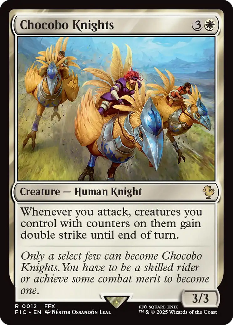 Chocobo Knights [FINAL FANTASY Commander] | Deep Dive Games St. Marys