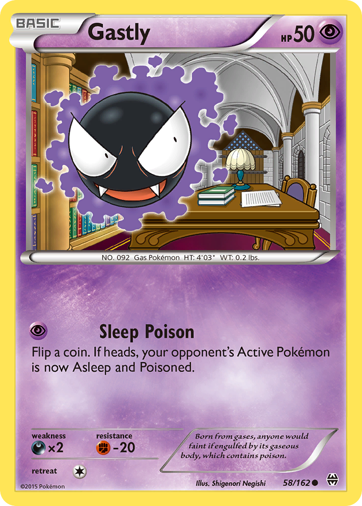 Gastly (58/162) [XY: BREAKthrough] | Deep Dive Games St. Marys