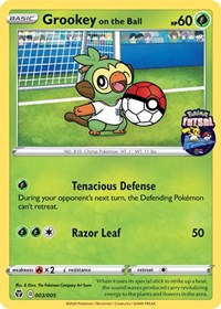 Grookey on the Ball (003/005) [Miscellaneous Cards] | Deep Dive Games St. Marys