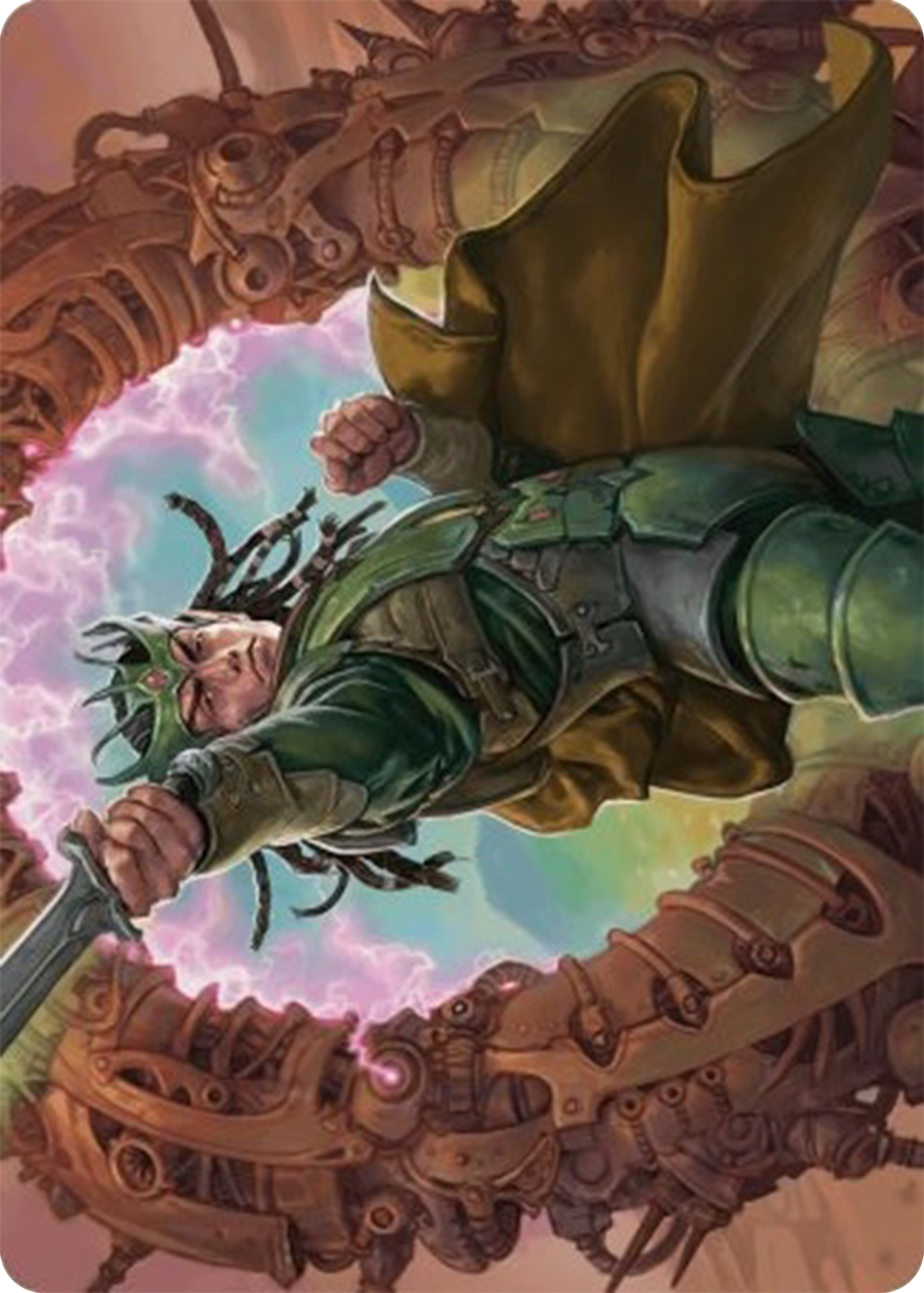 Eladamri, Korvecdal Art Card [Modern Horizons 3 Art Series] | Deep Dive Games St. Marys