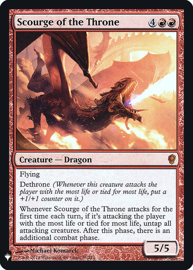 Scourge of the Throne [Mystery Booster] | Deep Dive Games St. Marys