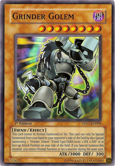 Grinder Golem [DP07-EN009] Super Rare | Deep Dive Games St. Marys