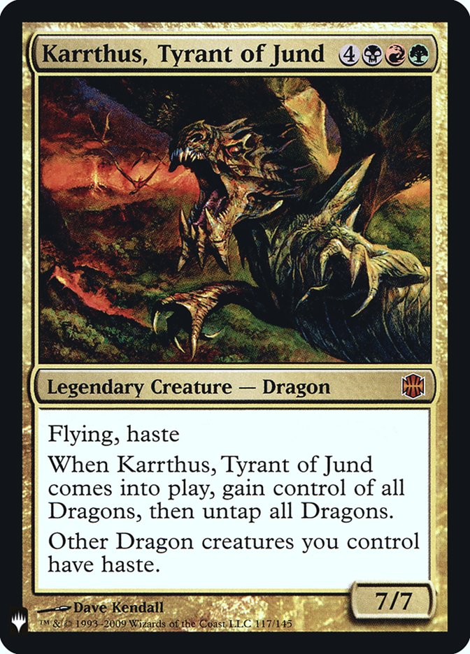 Karrthus, Tyrant of Jund [Mystery Booster] | Deep Dive Games St. Marys