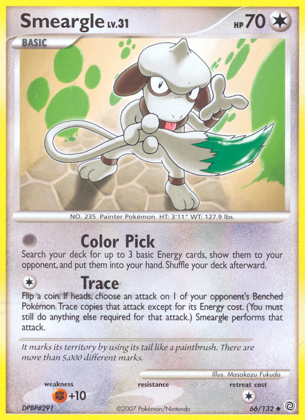 Smeargle (66/132) [Diamond & Pearl: Secret Wonders] | Deep Dive Games St. Marys