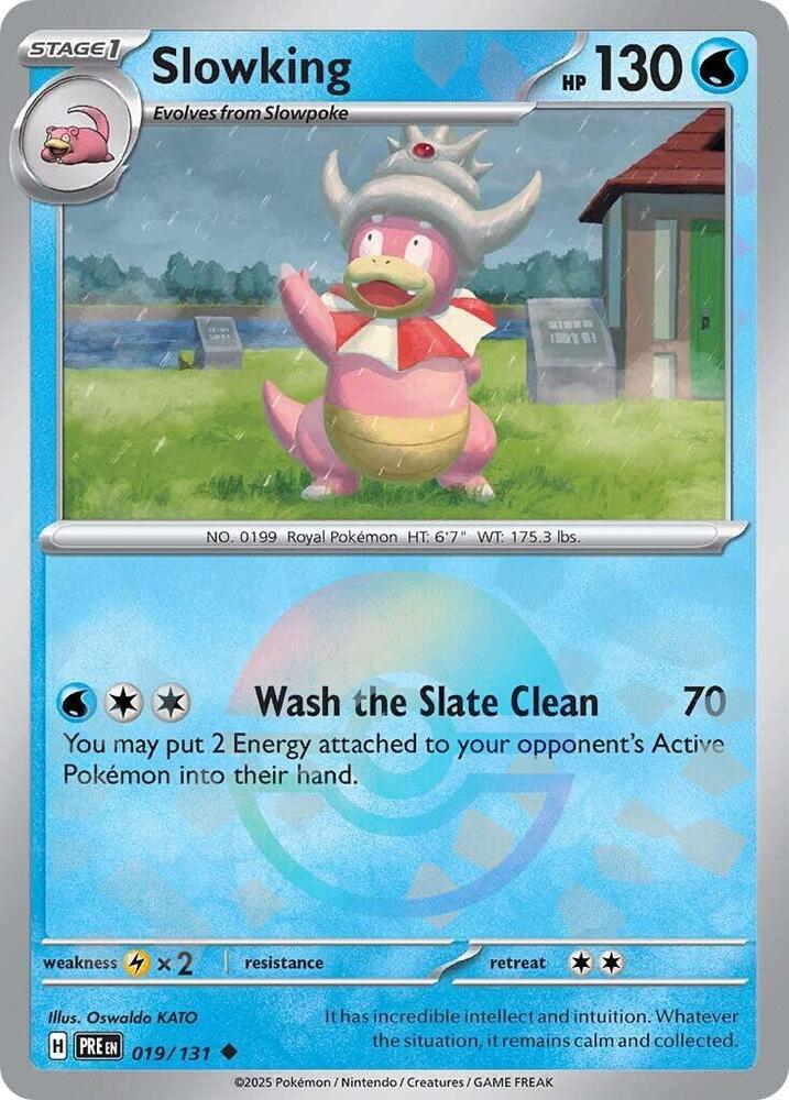 Slowking (019/131) (Poke Ball Pattern) [Scarlet & Violet: Prismatic Evolutions] | Deep Dive Games St. Marys