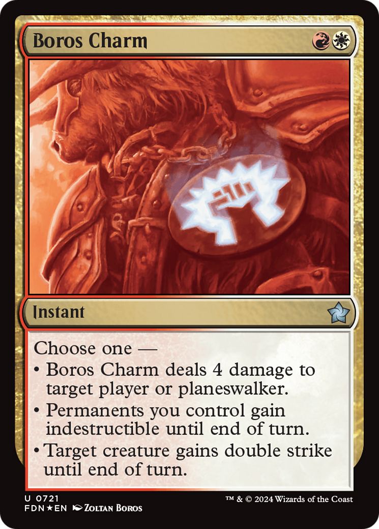 Boros Charm [Foundations] | Deep Dive Games St. Marys