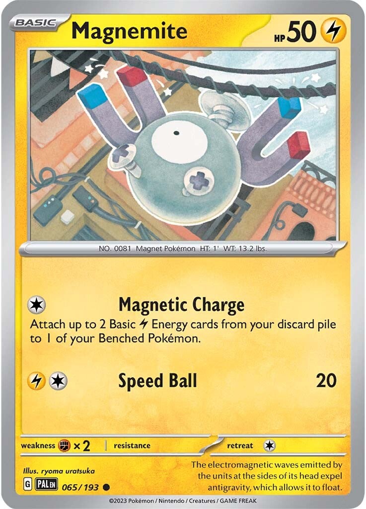 Magnemite (065/193) [Scarlet & Violet: Paldea Evolved] | Deep Dive Games St. Marys