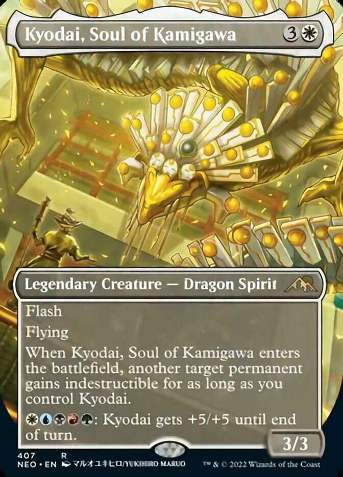 Kyodai, Soul of Kamigawa (Borderless Alternate Art) [Kamigawa: Neon Dynasty] | Deep Dive Games St. Marys