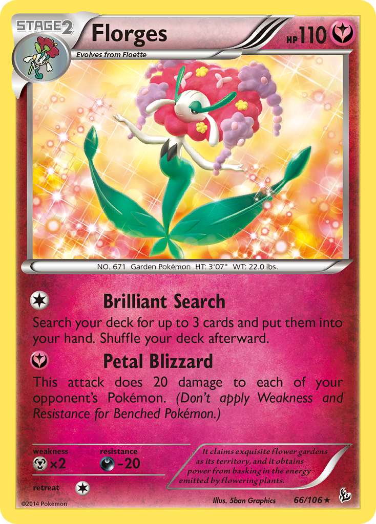 Florges (66/106) [XY: Flashfire] | Deep Dive Games St. Marys