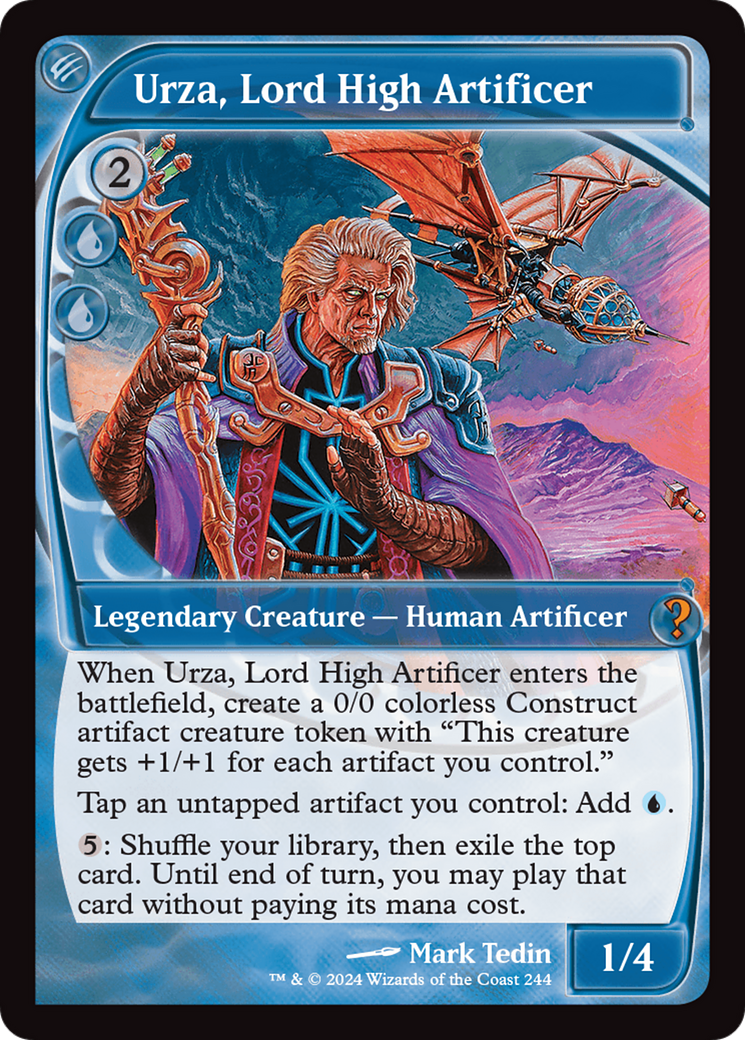 Urza, Lord High Artificer (Future Sight) [Mystery Booster 2] | Deep Dive Games St. Marys