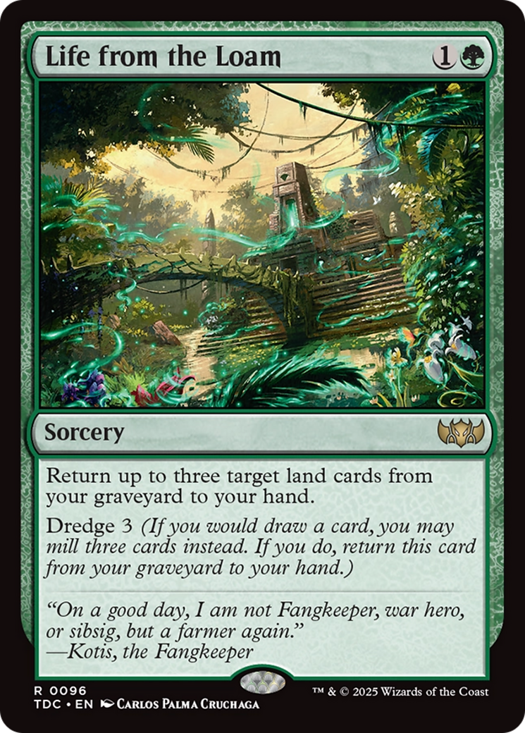 Life from the Loam [Tarkir: Dragonstorm Commander] | Deep Dive Games St. Marys