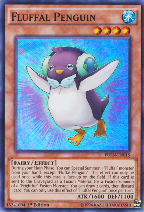 Fluffal Penguin [FUEN-EN015] Super Rare | Deep Dive Games St. Marys