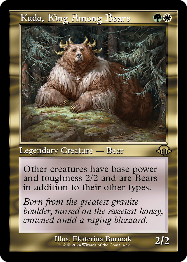 Kudo, King Among Bears (Retro) [Modern Horizons 3] | Deep Dive Games St. Marys