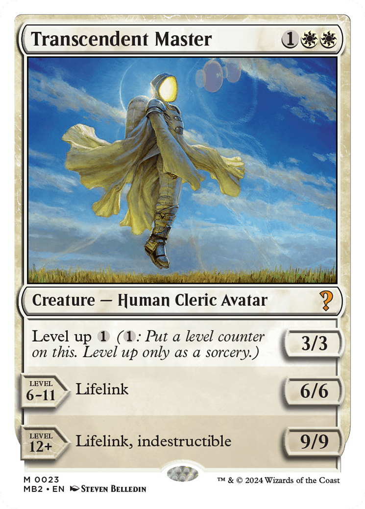 Transcendent Master (White Border) [Mystery Booster 2] | Deep Dive Games St. Marys