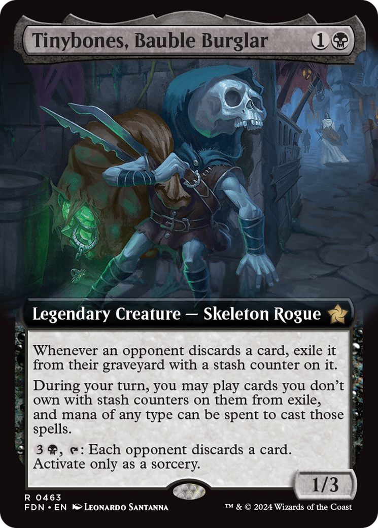 Tinybones, Bauble Burglar (Extended Art) [Foundations] | Deep Dive Games St. Marys