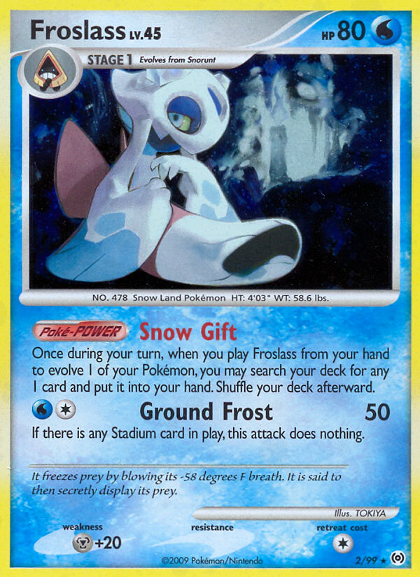 Froslass (2/99) [Platinum: Arceus] | Deep Dive Games St. Marys