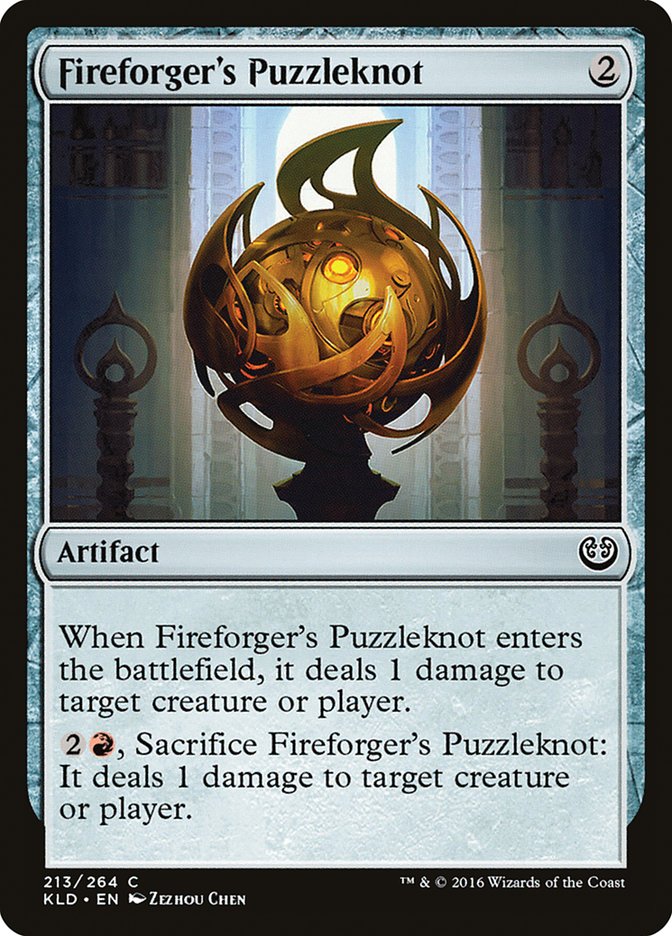 Fireforger's Puzzleknot [Kaladesh] | Deep Dive Games St. Marys