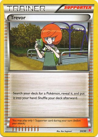 Trevor (24/30) [XY: Trainer Kit 1 - Wigglytuff] | Deep Dive Games St. Marys