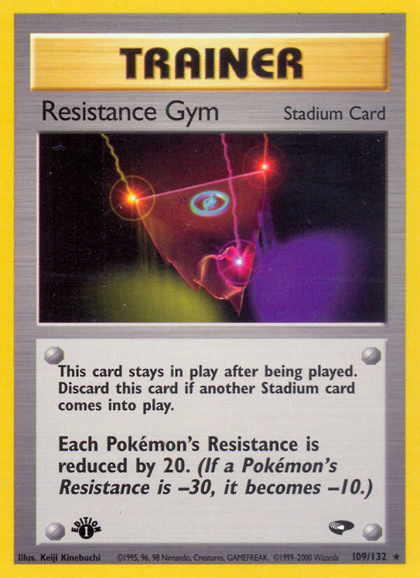 Resistance Gym (109/132) [Gym Challenge 1st Edition] | Deep Dive Games St. Marys