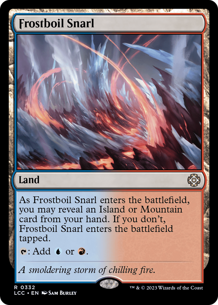 Frostboil Snarl [The Lost Caverns of Ixalan Commander] | Deep Dive Games St. Marys