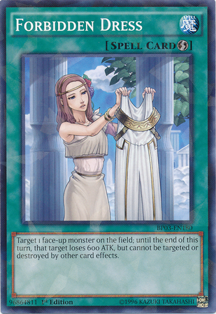 Forbidden Dress [BP03-EN180] Shatterfoil Rare | Deep Dive Games St. Marys