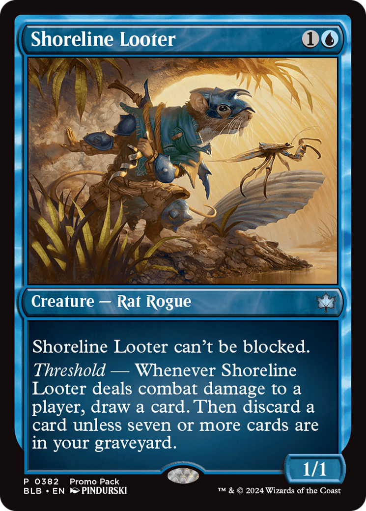 Shoreline Looter [Bloomburrow Promos] | Deep Dive Games St. Marys