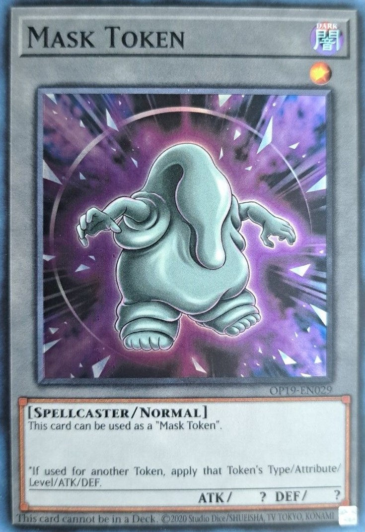 Mask Token [OP19-EN029] Super Rare | Deep Dive Games St. Marys