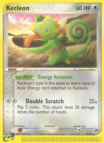 Kecleon (18/100) [EX: Sandstorm] | Deep Dive Games St. Marys