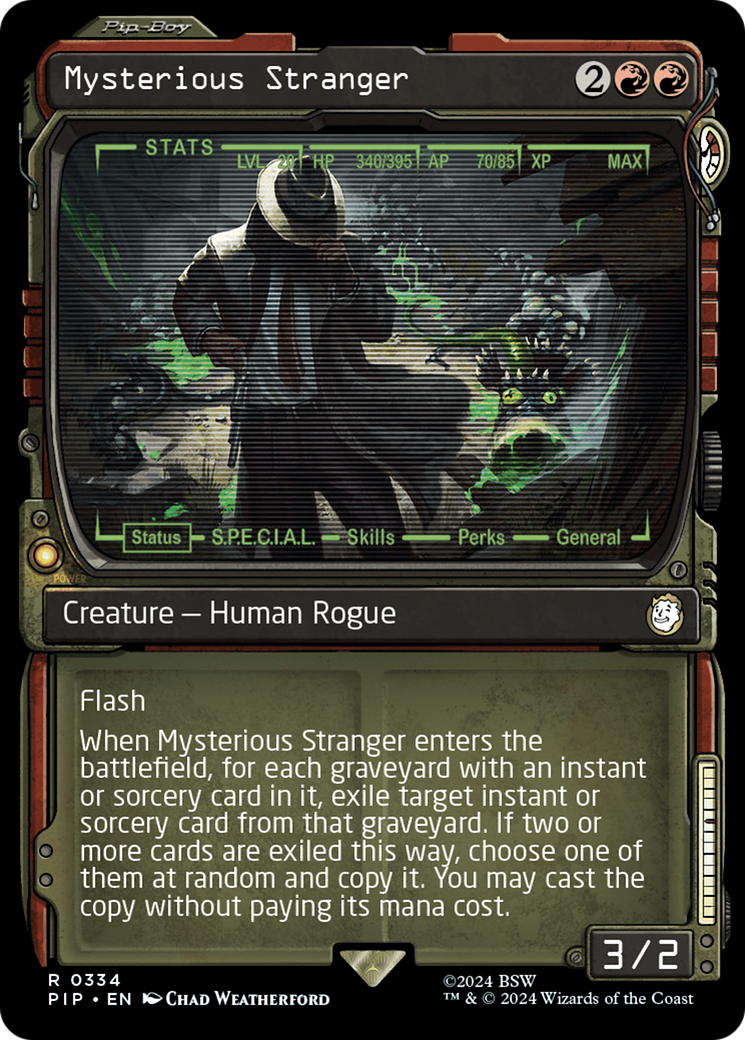 Mysterious Stranger (Showcase) [Fallout] | Deep Dive Games St. Marys