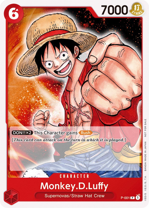 Monkey.D.Luffy (Promotion Pack 2022) [One Piece Promotion Cards] | Deep Dive Games St. Marys