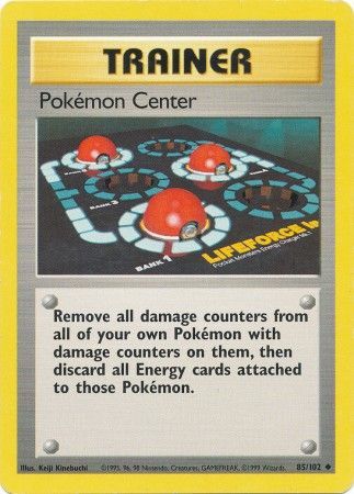 Pokemon Center (85/102) [Base Set Unlimited] | Deep Dive Games St. Marys