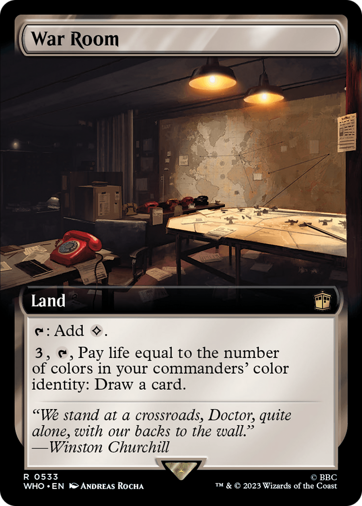 War Room (Extended Art) [Doctor Who] | Deep Dive Games St. Marys