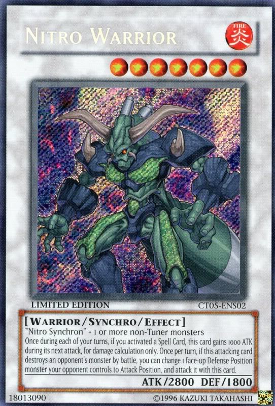 Nitro Warrior [CT05-ENS02] Secret Rare | Deep Dive Games St. Marys