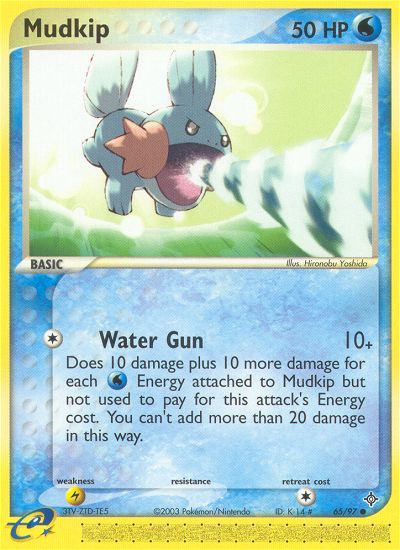 Mudkip (65/97) [EX: Dragon] | Deep Dive Games St. Marys