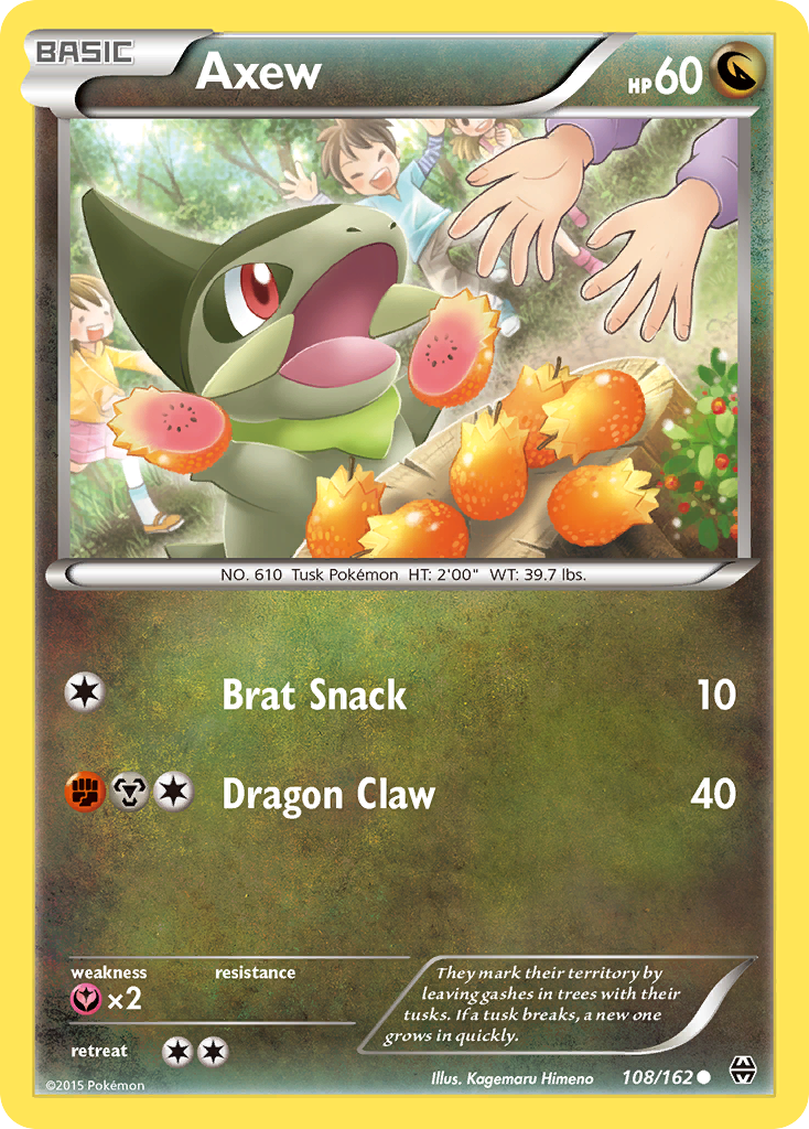 Axew (108/162) [XY: BREAKthrough] | Deep Dive Games St. Marys