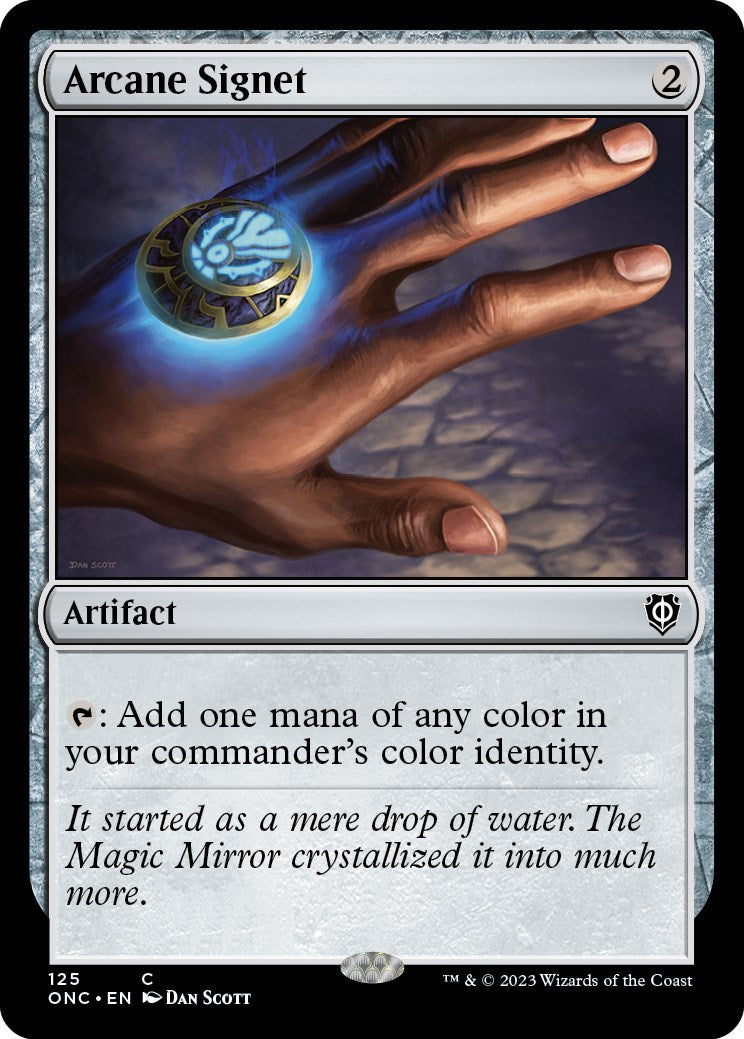 Arcane Signet [Phyrexia: All Will Be One Commander] | Deep Dive Games St. Marys